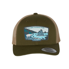 Olympic National Park Mesh Snapback Hat