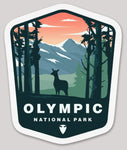 Olympic National Park Die Cut Sticker