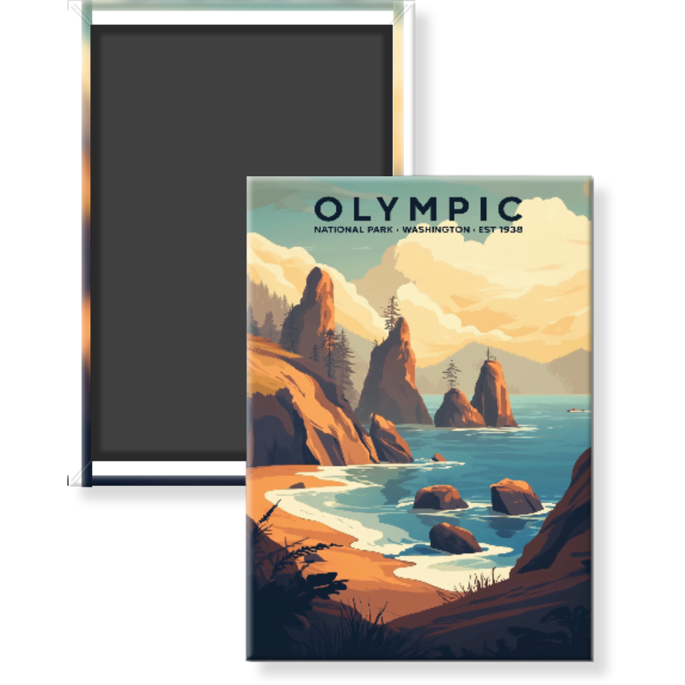 Olympic National Park Magnet – Collection 3