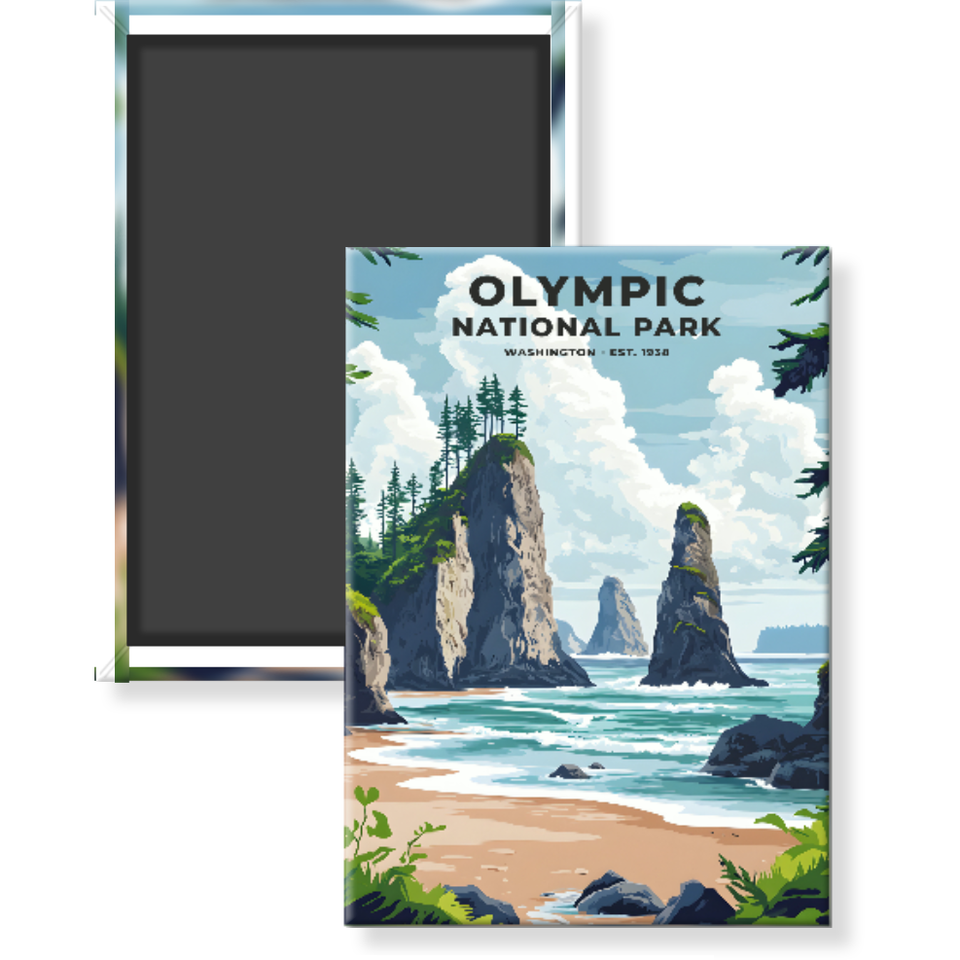 Olympic National Park Magnet – Collection 2