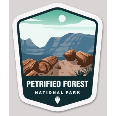 Petrified Forest National Park Die Cut Sticker – Arrowhead