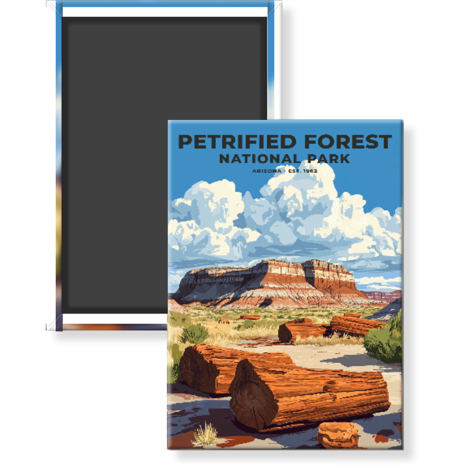 Petrified Forest National Park Magnet – Collection 2