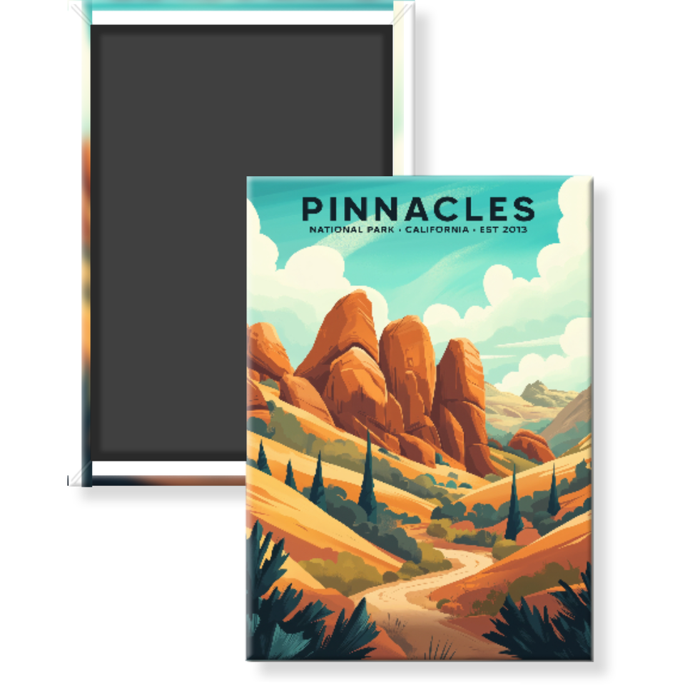 Pinnacles National Park Magnet – Collection 3