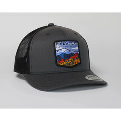 Pikes Peak Colorado Mesh Snapback Hat