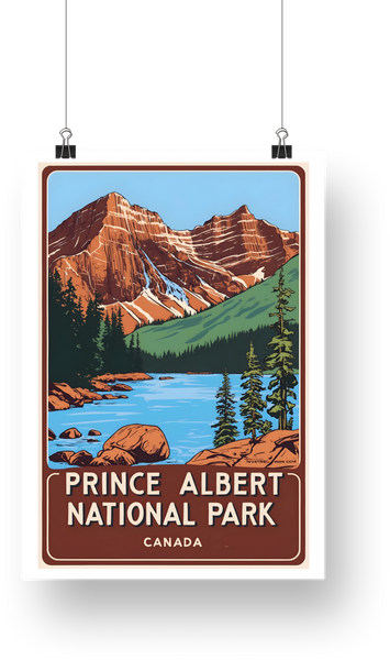 Prince Albert National Park Poster