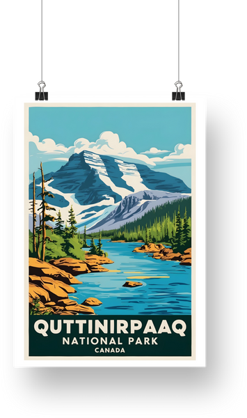 Quttinirpaaq National Park Poster