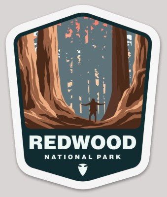 Redwood National Park Die Cut Sticker