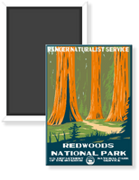 Redwood National Park  WPA Magnet