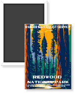 Redwood National Park WPA Magnet