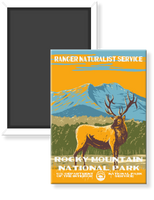 Rocky Mountain National Park WPA Magnet