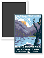 Rocky Mountain National Park WPA Magnet