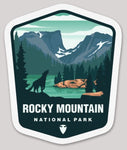 Rocky Mountain National Park Die Cut Sticker