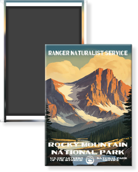 Rocky Mountain National Park WPA Magnet