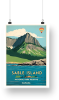 Sable Island National Park Poster