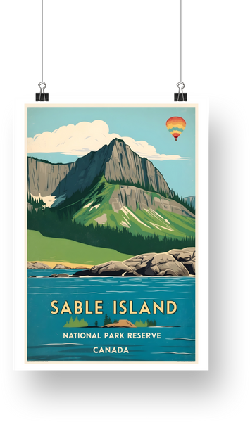 Sable Island National Park Poster