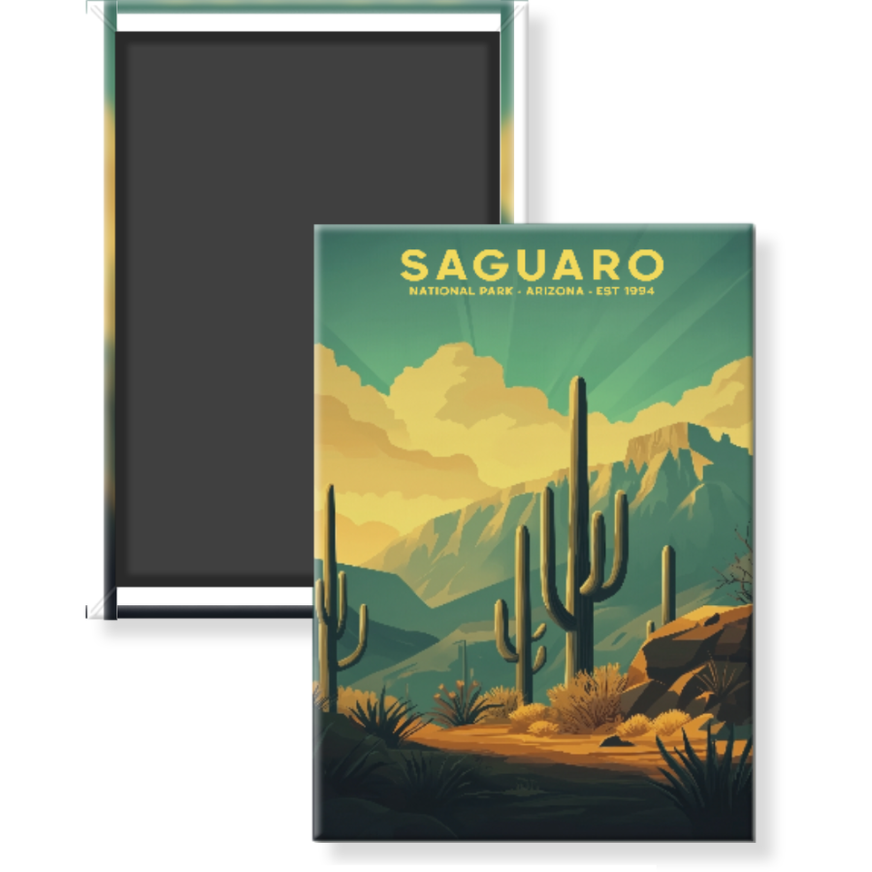 Saguaro National Park Magnet – Collection 3
