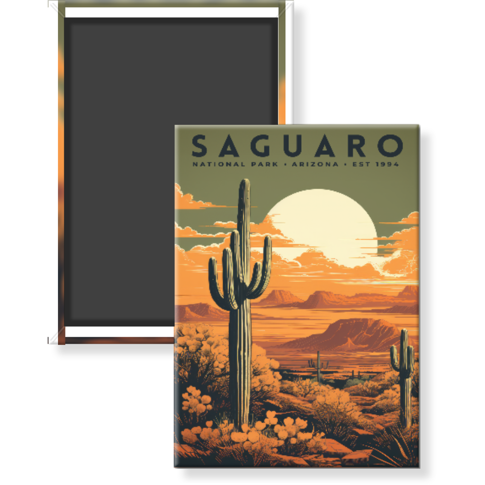 Saguaro National Park Magnet – Collection 1