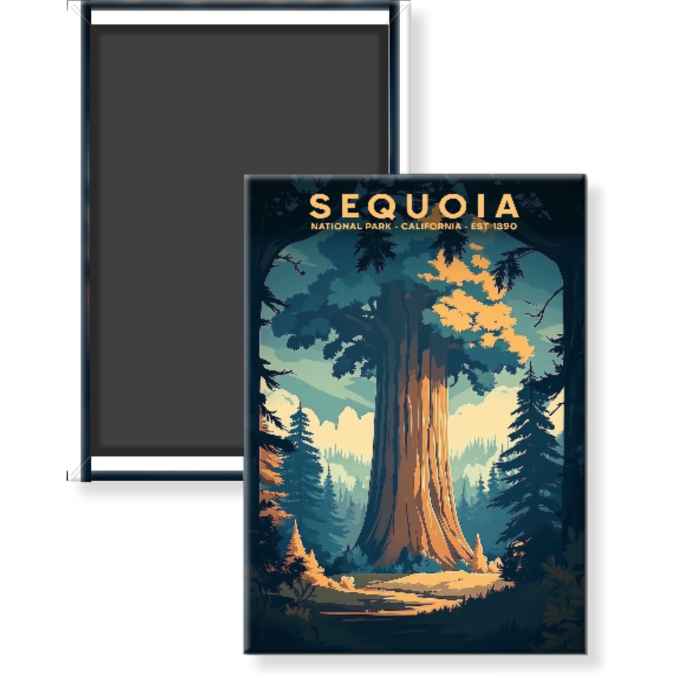 Sequoia National Park Magnet – Collection 3