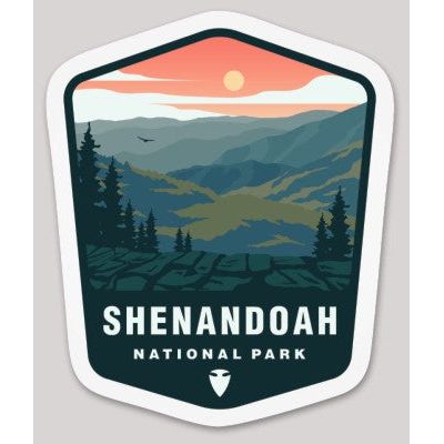 Shenandoah National Park Die Cut Sticker – Arrowhead