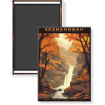 Shenandoah National Park Magnet - Dark Hallow Falls