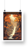 Shenandoah National Park Poster - Dark Hallow Falls