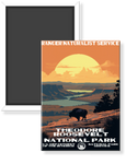 Theodore Roosevelt National Park WPA Magnet