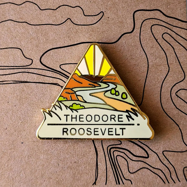 Theodore Roosevelt National Park Pin