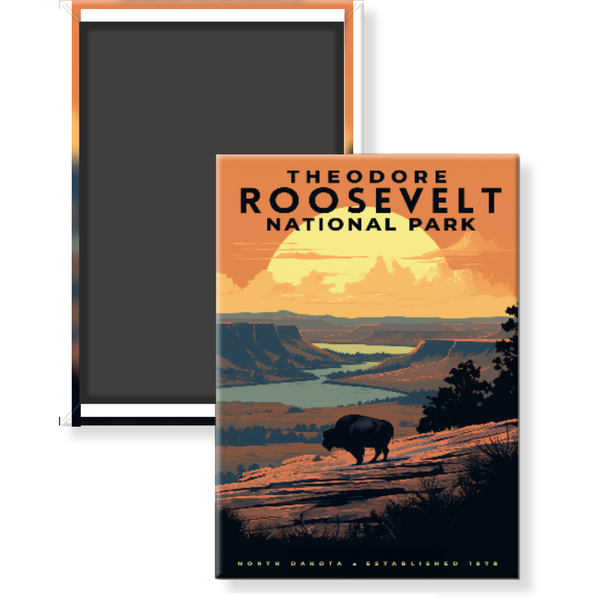 Theodore Roosevelt National Park Magnet
