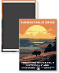 Theodore Roosevelt National Park WPA Magnet