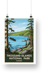 Thousand Islands National Park Poster