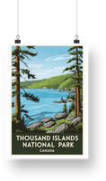 Thousand Islands National Park Poster