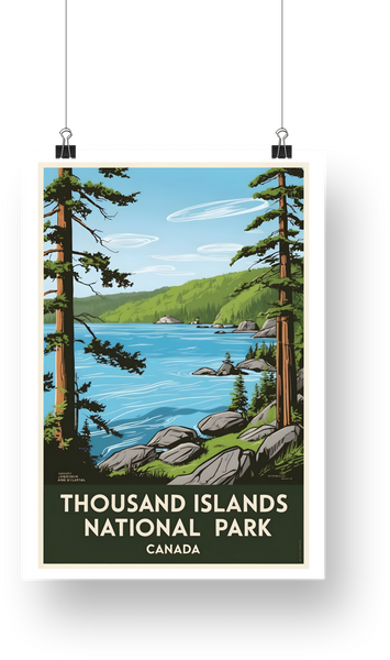 Thousand Islands National Park Poster