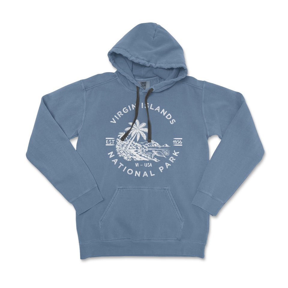 Virgin Islands National Park Garment-Dyed Hoodie