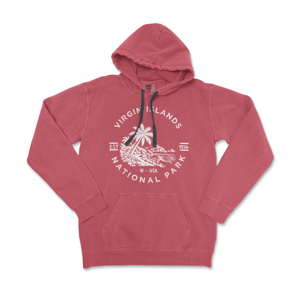 Virgin Islands National Park Garment-Dyed Hoodie