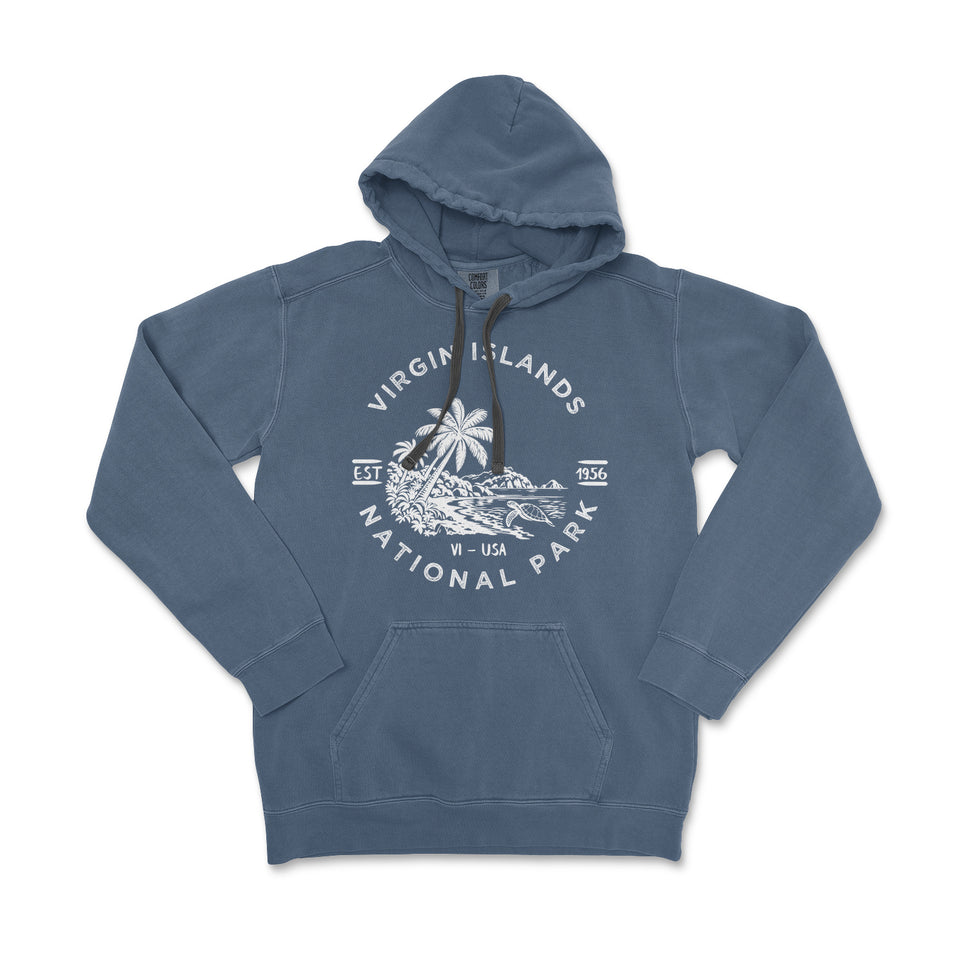 Virgin Islands National Park Garment-Dyed Hoodie