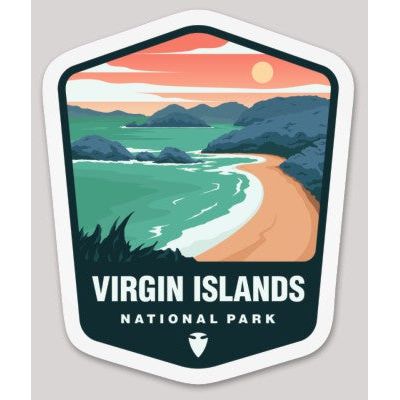 Virgin Islands National Park Die Cut Sticker – Arrowhead