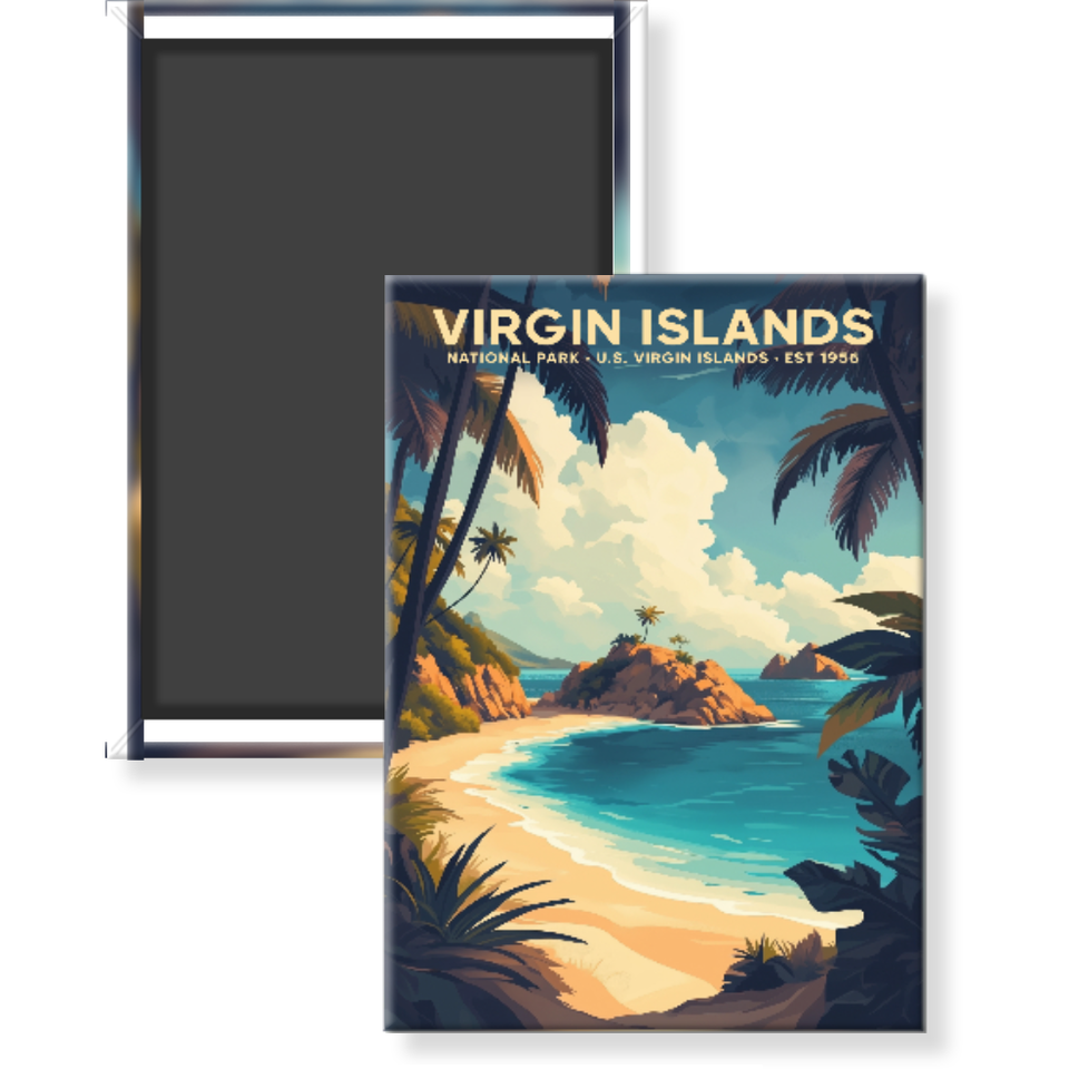 Virgin Islands National Park Magnet – Collection 3