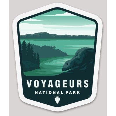 Voyageurs National Park Die Cut Sticker – Arrowhead