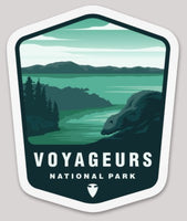 Voyageurs National Park Die Cut Sticker