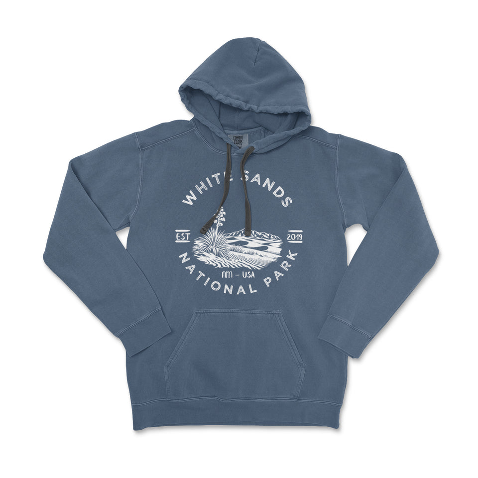 White Sands National Park Garment-Dyed Hoodie