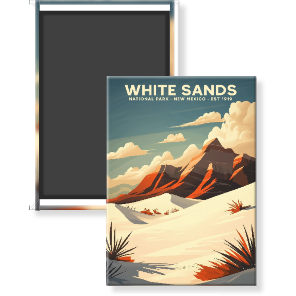 White Sands National Park Magnet – Collection 3