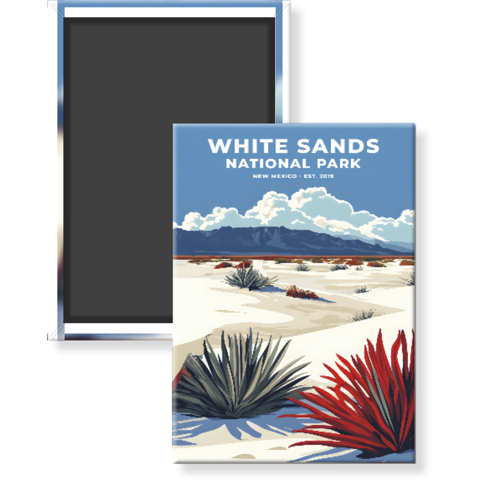 White Sands National Park Magnet – Collection 2