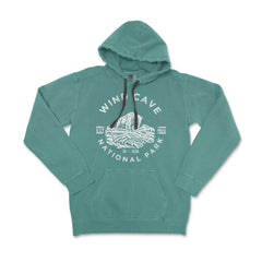 Wind Cave National Park Garment-Dyed Hoodie