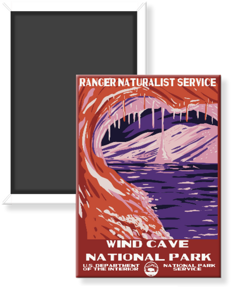 Wind Cave National Park WPA Magnet