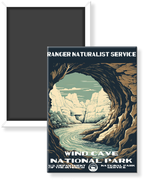 Wind Cave National Park WPA Magnet