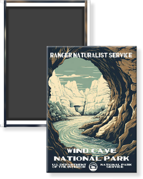 Wind Cave National Park WPA Magnet