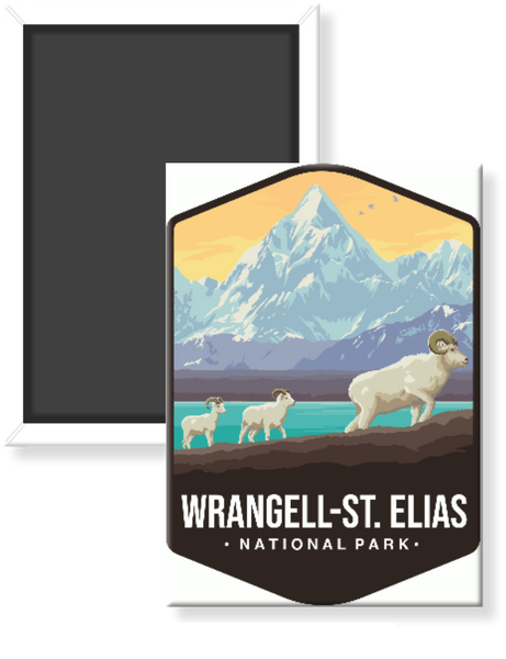 Wrangell-St. Elias National Park Magnet