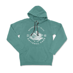 Wrangell-St Elias National Park Garment-Dyed Hoodie