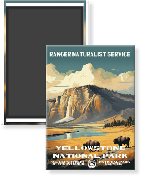 Yellowstone National Park WPA Magnet