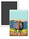 Yellowstone National Park WPA Magnet